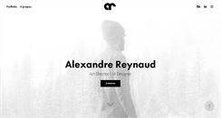 Desktop Screenshot of alexandre-reynaud.com